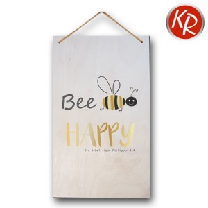 Wandbild Bee Happy 3542 