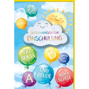 Faltkarte Schulanfang 38-0126