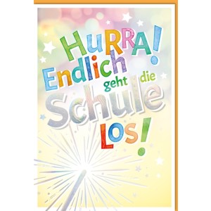 Faltkarte Schulanfang 38-0124