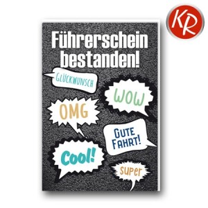 Faltkarte Führerschein 69-0023