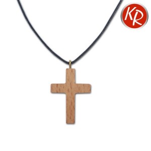 Halskette Kreuz Buche 4205